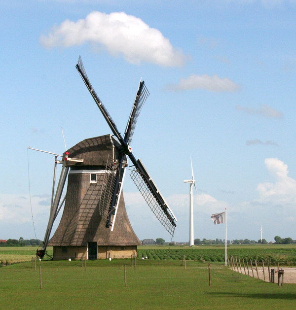 Dutch windmills